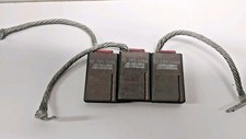 LOT OF 3 NEW OLD STOCK HELWIG 2" X 1.25"X .5" CARBON BRUSHES 52-285-5086