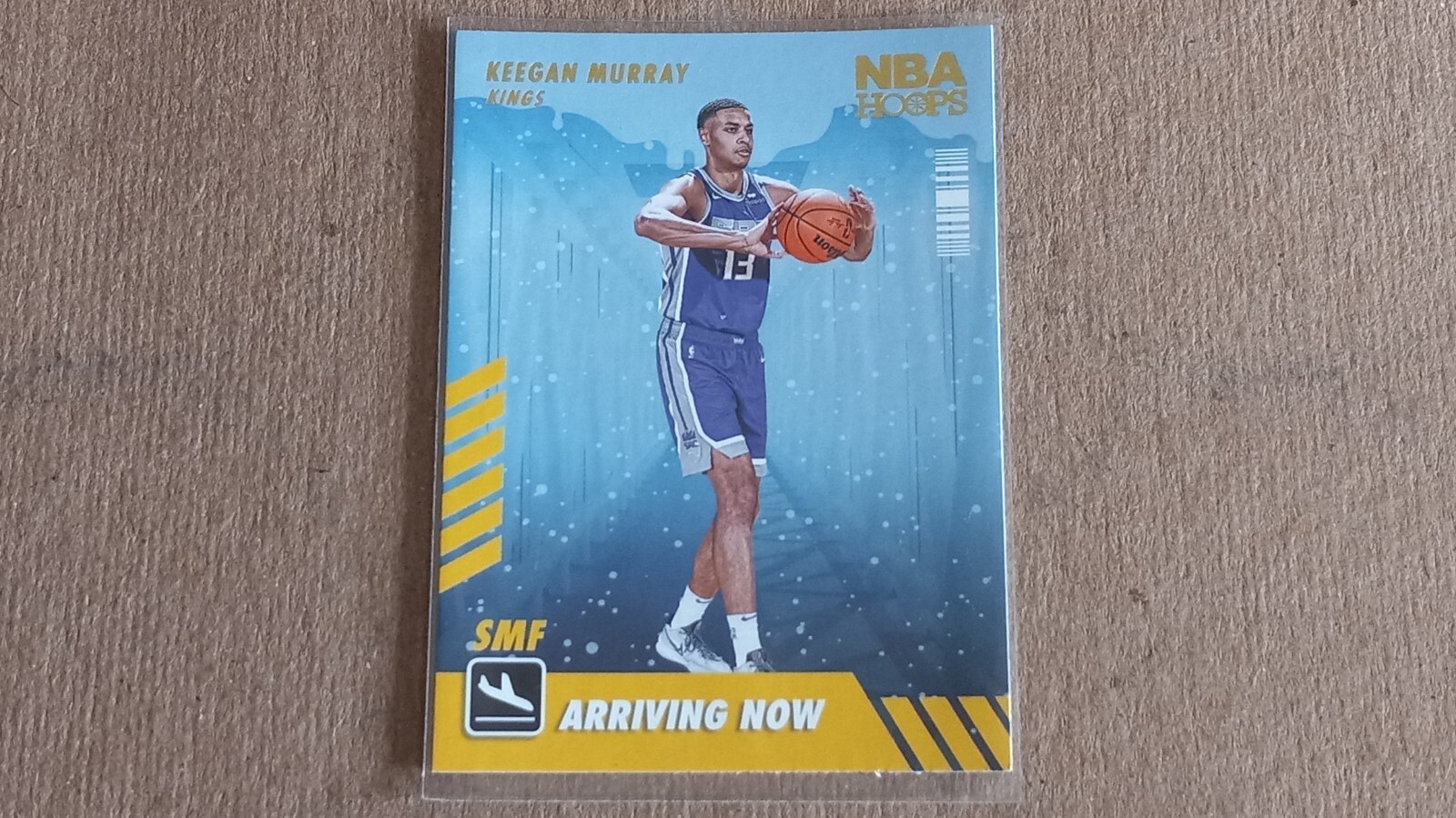 Keegan Murray 2022-23 NBA Hoops Arriving Now Winter Insert #4 Sacramento Kings