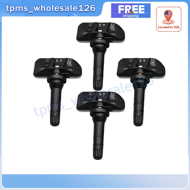 Sensor de presión de neumáticos TPMS 13533166 4x piezas para Chevrolet Tahoe GMC Yukon 2021 Foto 3 de 4