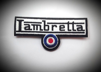 LAMBRETTA INNOCENTI ITALIENISCHER MOTORROLLERHERSTELLER MODS GESTICKTER PATCH