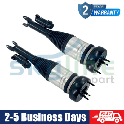 Pair Front Air Suspension Struts ADS Fit Mercedes W205 C-Class C220 2WD 2013-20