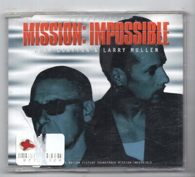 (KT265) Adam Clayton & Larry Mullen, Mission: Impossible Theme - 1996 CD