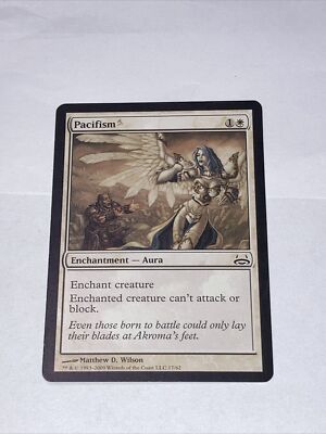 mtg cards like pacifism In the Margins - Pacifism