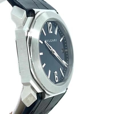 BVLGARI Solotempo 腕時計 Bvlgari Octo Solotempo Automatic 38mm Stainless Steel Blue Dial