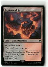 Geothermal Bog - Commander FINAL FANTASY MTG NM