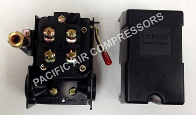 #ad #ad CAC 4220 1 CAC 4220 2 PRESSURE SWITCH 95 125 PSI FURNAS HUBBELL REPLACEMENT $31.03