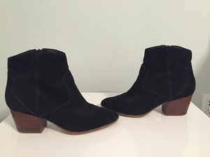 aldo black suede ankle boots
