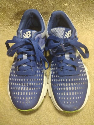 New Balance Cush Womens Running Shoes Size 8 W775PG1 Purple White Sneakers Cush+