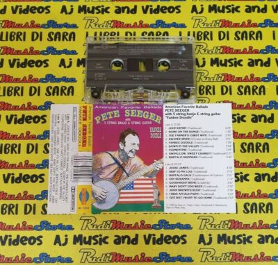 MC PETE SEEGER Yankee Doodle American Favorite Ballads 1992 ita no cd lp dvd vhs