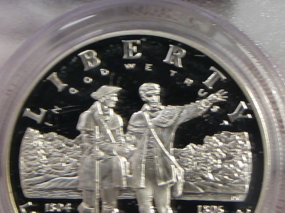 Deep Cameo Proof 2004-P Lewis & Clark Silver US Commem Dollar PCGS PR69 DCAM - Image 4 of 4