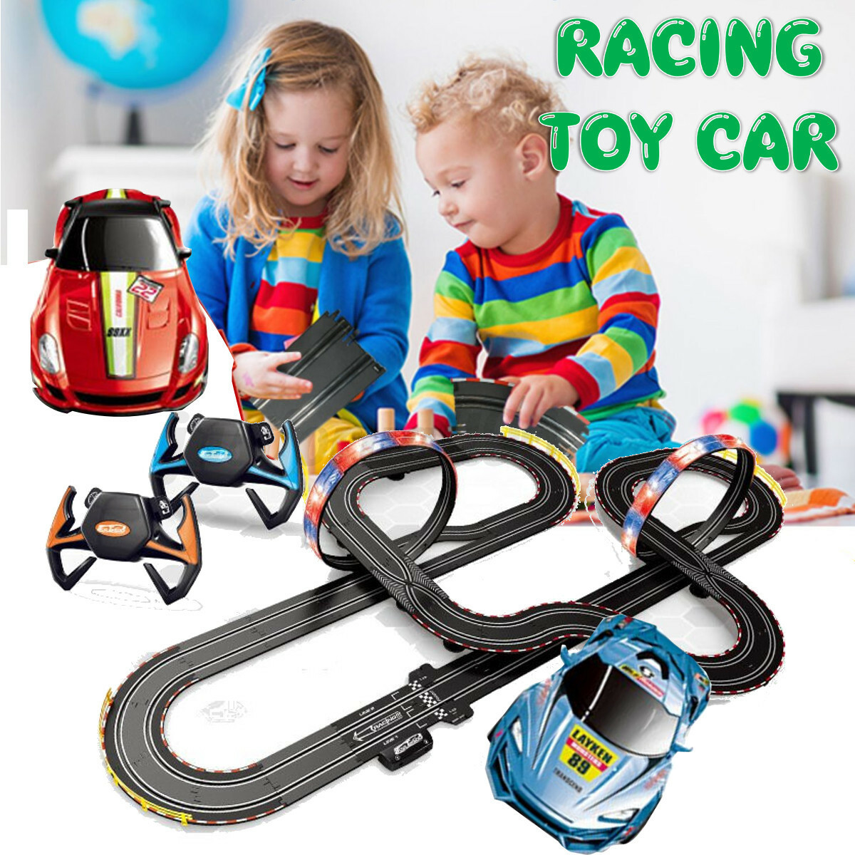 stunt loop slot car set