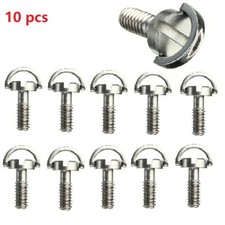 10Pcs Steel 1/4'' D-Ring Screw For Camera Tripod Monopod Quick Release Plate