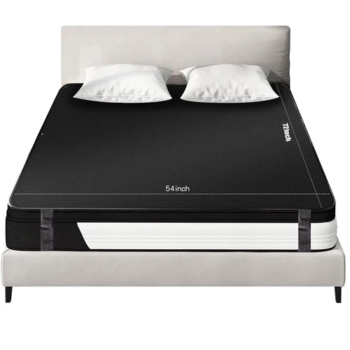 Grounding Mat for Bed Earthing Grounding Mattress Cover for Improve Sleep Pad US - product listing photo