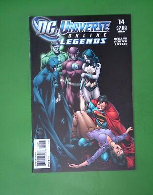 DC Universe Online Legends #14 2011 DC Comics Mid Grade Comic Book H89-35