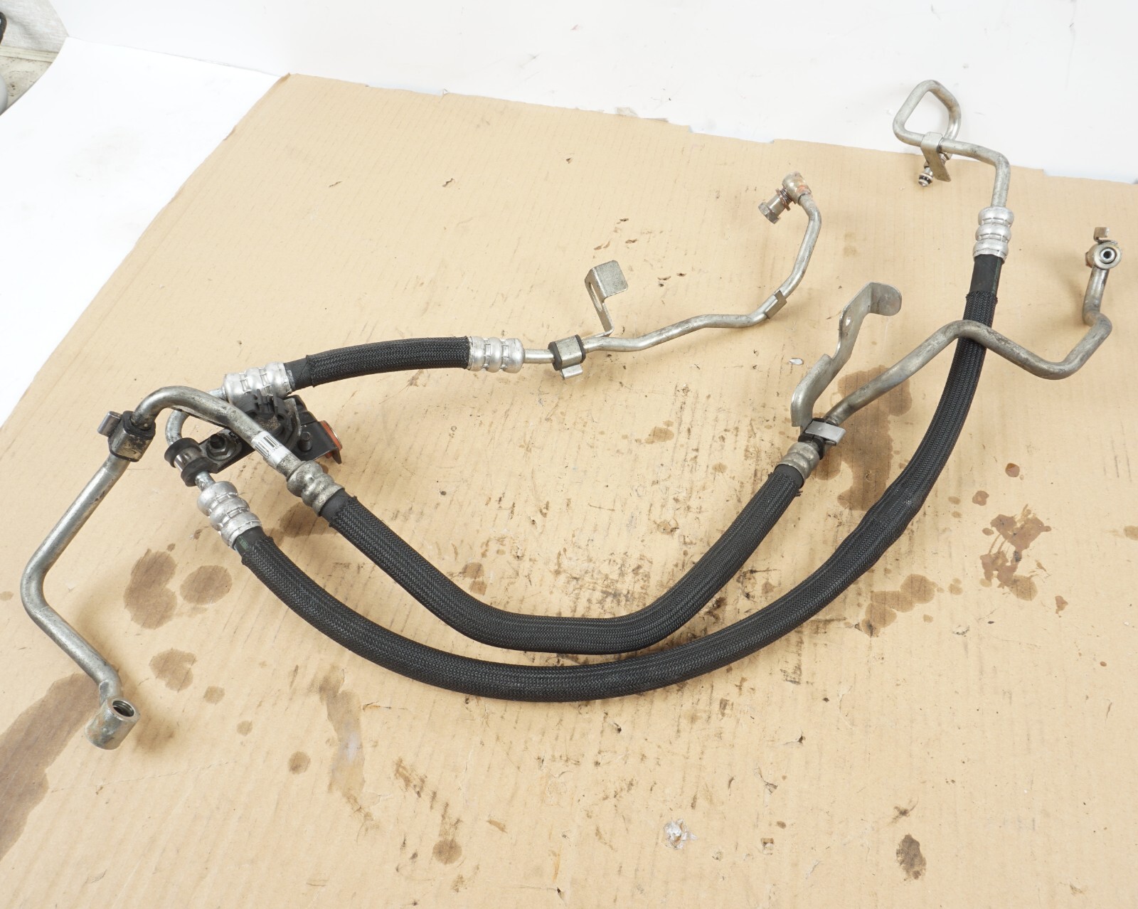 14-17 MASERATI QUATTROPORTE 3.0L POWER STEERIN COOLING HOSE PIPE LINE OEM