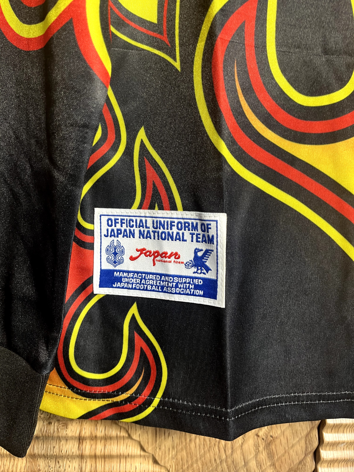 JAPAN TEAM Jersey Size MEDIUM 1998 1999 GOALKEEPER Shirt Soccer Football thumbnail 3