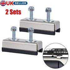 2X Camper Van Motorhome Caravan Roof Rack Rail Mounting Brackets for Solar Panel