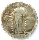 1918/7-S Standing Liberty Quarter 25C Coin - PCGS Fine Detail - Rare Overdate