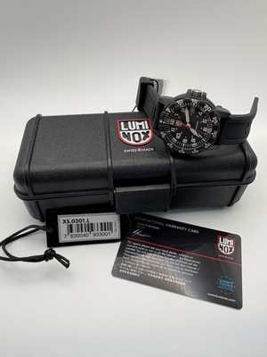 Luminox Men's watch, model XS.0301.L. 45mm black CARBONOX case