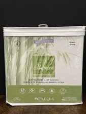 Protect-A-Bed Bamboo Queen Waterproof Pillow Protector Soft Hypoallergenic   New