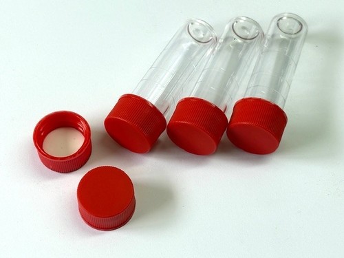 5 ml tubos de ensayo de plástico viales recipientes de muestra polvo artesanía con tapas de tornillo tubo - Imagen 29 de 35