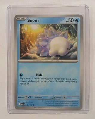 Snom 042/132 Me01: Mega Evolution Regular Pokémon TCG Common 