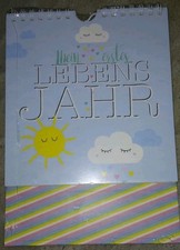 Mein 1.Lebensjahr -Meilensteine /Aufsteller m.12 Postkarten  Neu siehe Bilder