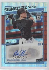 2020 Panini Donruss Optic Red Pandora Prizm 24/25 Brian Anderson #SS-BA Auto 1b8