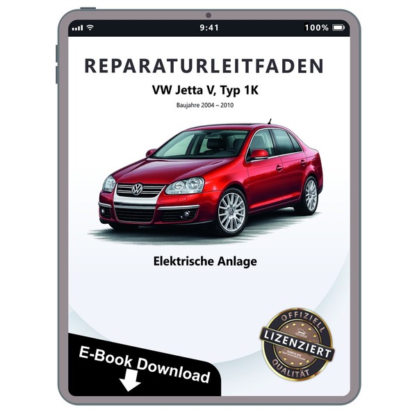 VW Jetta 5 1K 2004-2010 Elektrische Anlage Elektrik Reparaturhandbuch Download-image