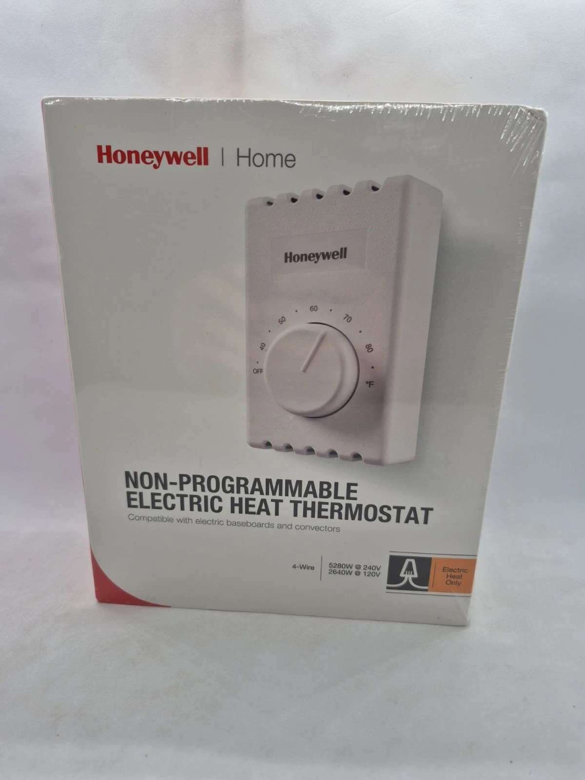 NEW Honeywell Home CT410B Non-Programmable Electric Heat Thermostat 4-Wire