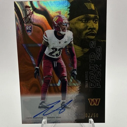 2025 Topps Signature Trey Amos Rookie Class Autographs (RAW)