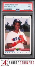 1992 CLASSIC BEST #200 KEN GRIFFEY JR. HOF PSA 9