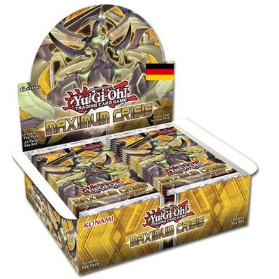 KONAMI Yu-Gi-Oh! Maximum Crisis Booster Display - 1. Auflage (DE)