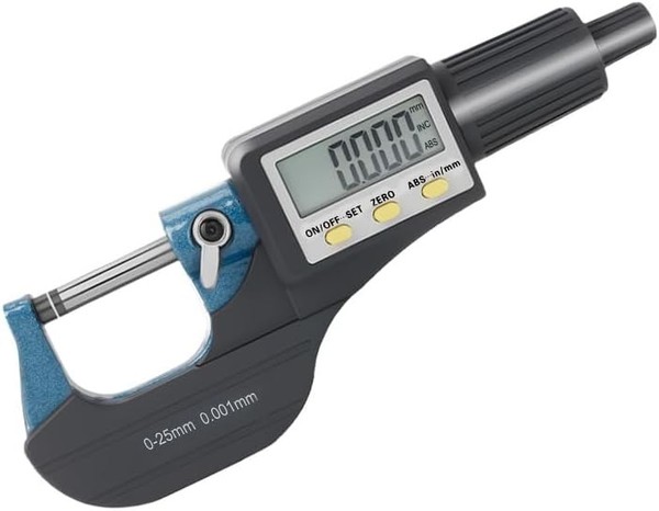 Mikrometer Digitale BüGelmessschraube 0-25Mm PräZise Messwerkzeug FüR Heimwerker-image
