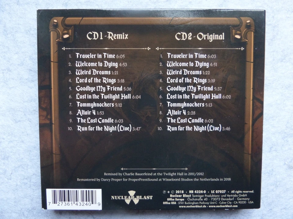 BLIND GUARDIAN tales from the twilight world 2 CD Digipak remixed + remastered - Bild 2 von 4