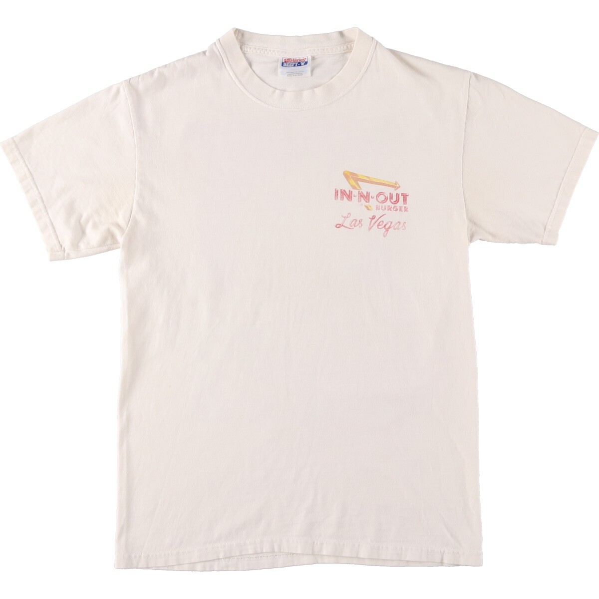 Vintage 2000'S Hanes IN-N-OUT BURGER Advertising T-shirt