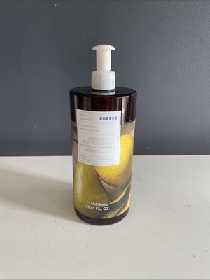 Korres White Melon Renewing Body Cleanser 33.81 Fl Oz Jumbo NEW UNSEALED