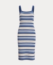 NWT Cotton Ribbed Tank Dress Ralph Lauren Size M XXL