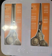 Centrix Roc-it Dog Stylist Shears R-575 RT-30 Duo Combo, Scissors by Cricket