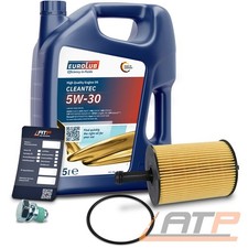 ÖLFILTER+5L EUROLUB CLEANTEC SAE 5W-30 FÜR VW LUPO 6X 6E 1.2 1.4 TDI