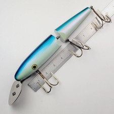 Lee Snyder Musky Lure Muskie Last Supper Metal Lip 9" Wood Bait Plug Crankbait E