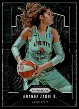 2020-21 Panini Prizm WNBA Amanda Zahui B. New York Liberty #88