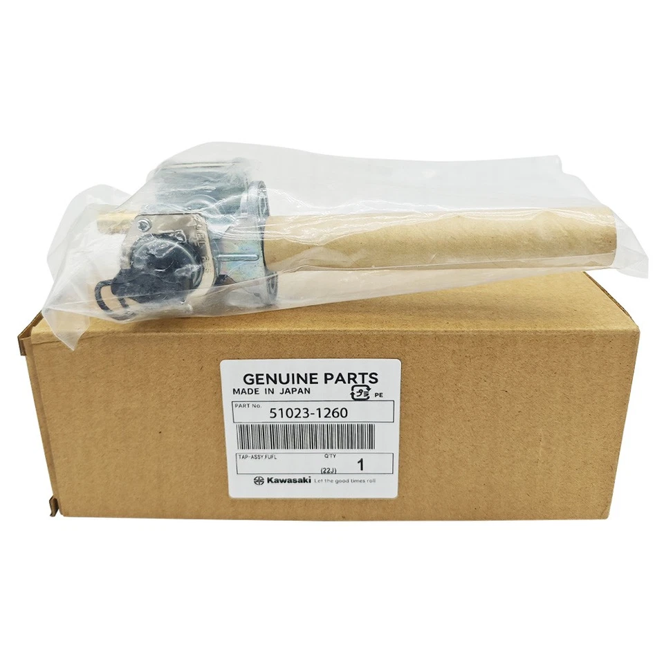 【Genuine】Fuel Tap Petcock KAWASAKI Vulcan 800 ZRX 1200 R 2001-2006 51023-1260 - Image 2 of 4