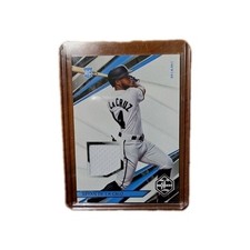 2022 Panini Chronicles - Limited Swatches Bryan De La Cruz, Marlins RC - #LS-BC 