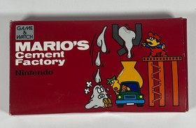 VTG Nintendo Game & Watch 1983 Mario's Cement Factory ML-102 Tested Working RARE