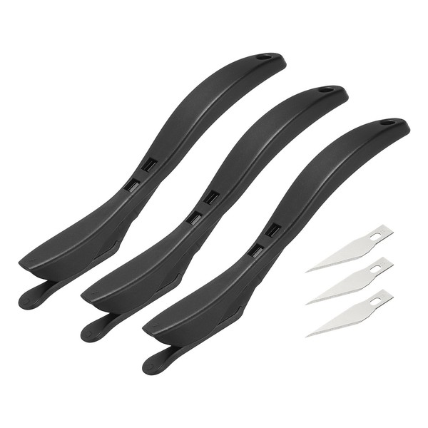 3Er-Pack Geschenkpapier-Schneider FüR Geschenkpapier, Schwarz-image