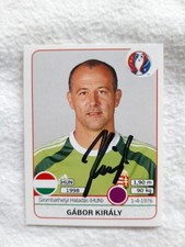 Hungary National Team Gabor Kiraly Original Hand Signed Autograph Picture
