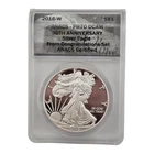 2016 W Proof American Silver Eagle Dollar Coin 30th Anniversary Pr70 Anacs