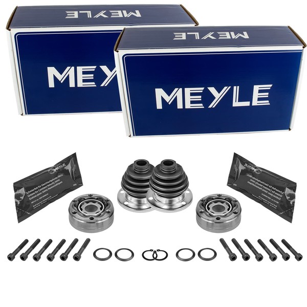 2X Meyle Antriebswellengelenk Satz Passend FüR Audi 80 90 Coupe Seat Cordoba-image