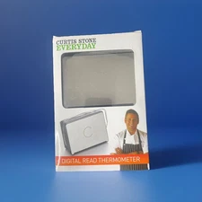 Curtis stone Everyday Digital Thermometer Gourmet New Stainless Steel Probe LCD